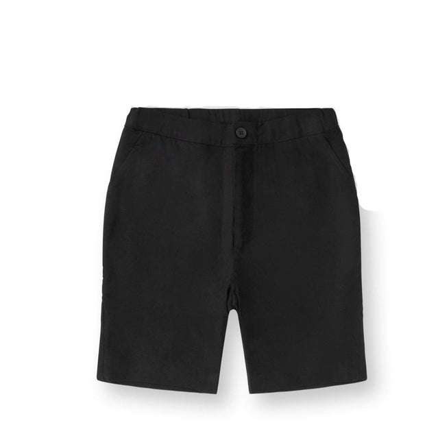 Linen Shorts - Black